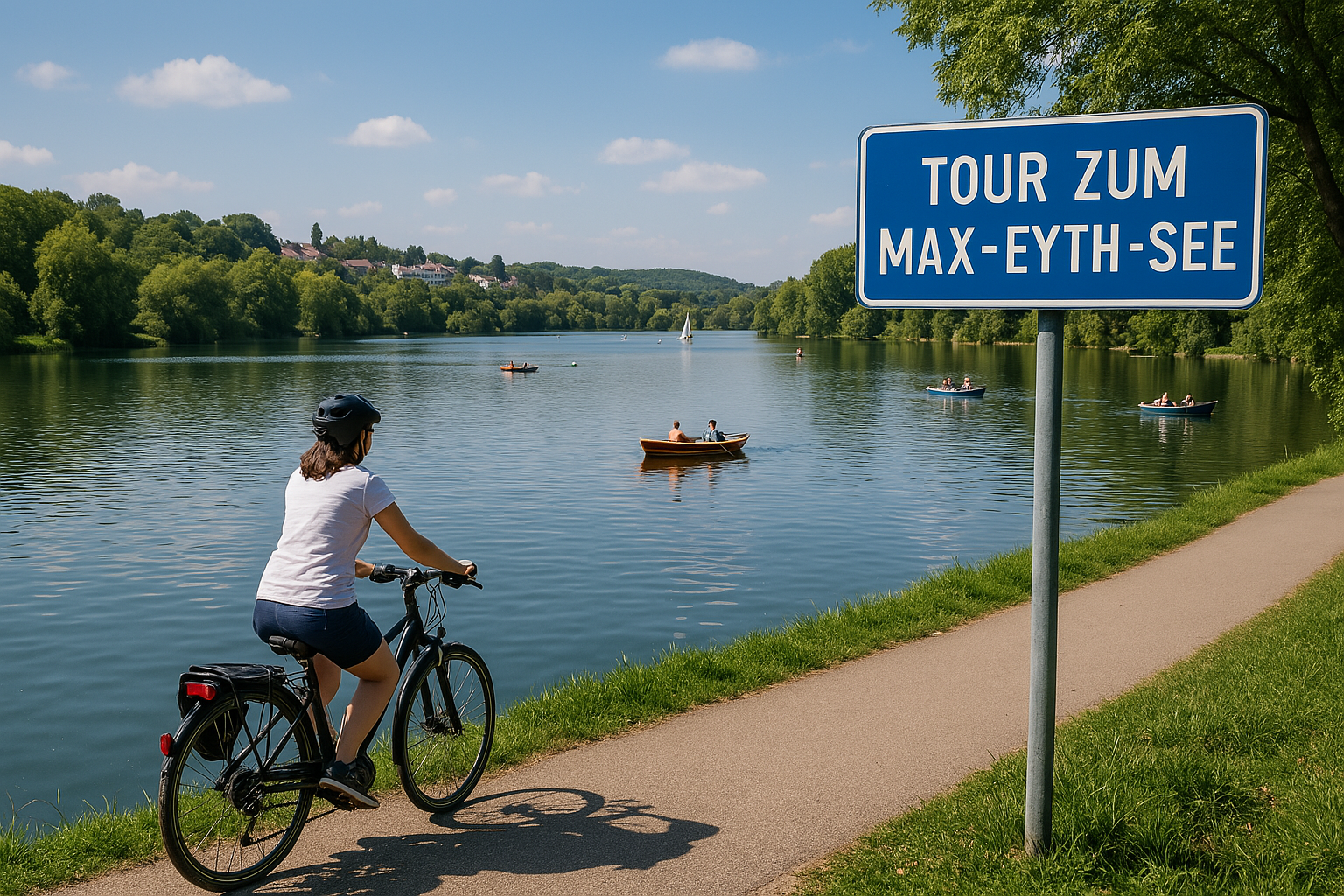 Titelbild Max-Eyth-See erstellt mit CoPilot